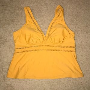 Mustard Yellow Swim Top